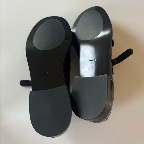 Mango Wing Toe Buckle Loafers 41 - Picture 3 of 3